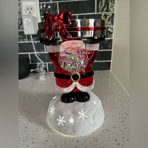 Bath and Body Santa Candle Holder